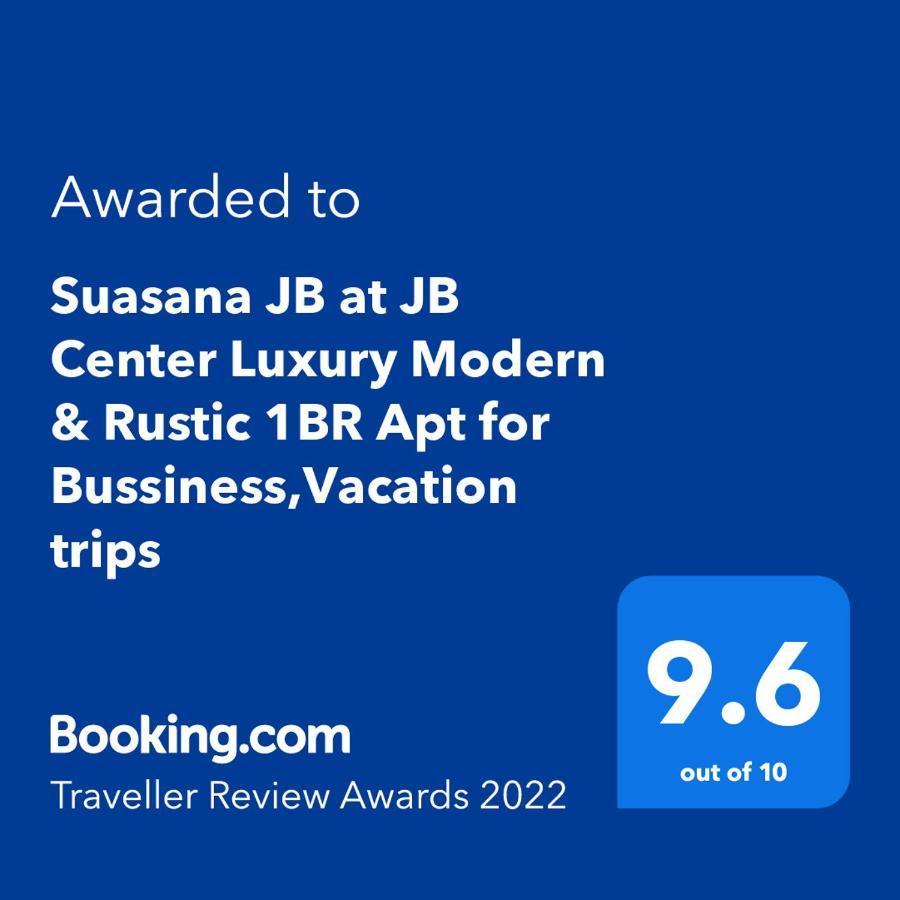 Suasana Jb At Jb Center Luxury Modern & Rustic 1Br Apt For Bussiness,Vacation Trips Apartment Johor Bahru Exterior photo